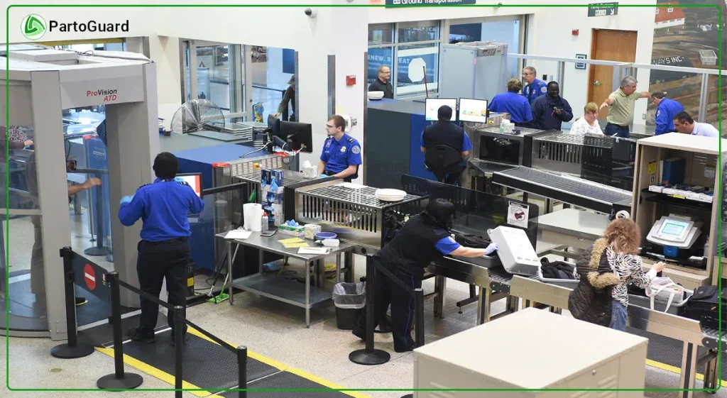 گیت فرودگاه به چه چیزهایی حساس است